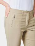 Тканевые брюки Goldner Slim fit Pants, темно-бежевый - фото 3