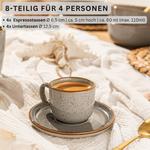 Чашки для эспрессо Sänger, 0,08 л, серый - фото 2