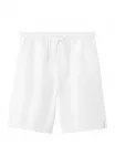 Подростковые шорты Mango Kids, Off White - фото 4