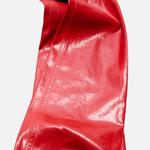 Латекс расклешенные брюки Acne Studios, красный - фото 6