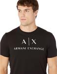 Футболка с логотипом Armani Exchange, черный - фото 3