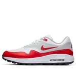Кроссовки air max 1 гольф Nike, красный - фото
