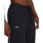 Брюки Under Armour Best Tricot Print Side Stripe, черный - фото 3