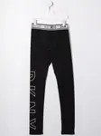 Леггинсы с логотипом Dkny Kids, черный - фото 2