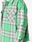 Стеганая куртка-рубашка Represent, зеленый - фото 5