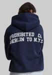 Толстовка с капюшоном NEW YORK PROHIBITED, синий - фото 13