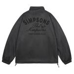 The Simpsons Куртка унисекс «Симпсоны», Черный (на флисовой подкладке) - фото 2