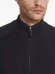 Кардиган на молнии Zegna, синий - фото 4