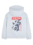 Куртка с капюшоном Kenzo Kids, белый - фото 2