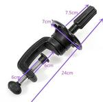 Алинка тренировочная головка 50 см коричневая, смешанные волосы 60% + ручка, парикмахерская насадка для расчесывания, тренировочная насадка, Calissimo - фото 2