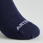 Детские низкие теннисные носки Tri-Pack RS 160 - розовый/белый/темно-синий Artengo - фото 7