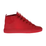 Кроссовки Balenciaga Arena High 'Red Suede', красный - фото