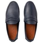 GUCCI Хавел Лоферы 'Синяя Кожа' - фото 3