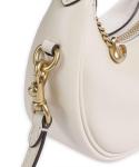 Сумка через плечо Jonie из мелкозернистой кожи Coach, белый - фото 4