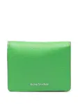 Складной кошелек Acne Studios, зеленый - фото