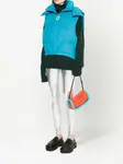 Дутый жилет с капюшоном JW ANDERSON, синий - фото 3