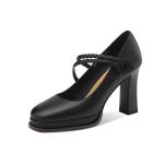 Туфли Мэри Джейн женские Boerdiqi, черный - фото 3