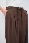 Брюки adL ELASTIC WAIST, Brown - фото 5