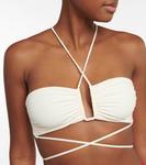 Лиф бикини с вырезом халтер MAGDA BUTRYM, белый - фото 4