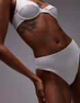 Плавки-бикини с жатым эффектом, белые Arket - фото 2