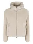 Стеганая куртка с капюшоном Herno, нейтральный - фото
