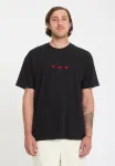 Футболка с принтом tee seth con Volcom, Black - фото 3