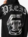 Худи с логотипом Philipp Plein, черный - фото 5