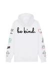 Толстовка Mira Paris TATTOO BE KIND EMBROIDERY, White - фото 3