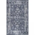 Ковер Vintage Florid Emma Area Rug nuLOOM, 122x183 см, синий - фото 2