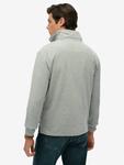 Риб-полузип свитер Superdry, Light Grey Marl - фото 2