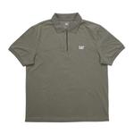 Мужская поло CAT, зеленый - фото