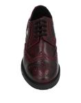 Туфли на шнуровке Stele, бордовый - фото 4