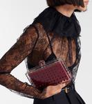 Текла мини клатч с бусинами Aquazzura, Rosso - фото 2