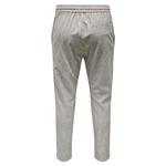 Брюки Only & Sons Linus Crop Life 0006 Chino, серый - фото 4