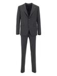Однобортный костюм Tagliatore, серый - фото