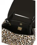 Сумочка из натуральных волос в леопардовом принте Kazar, мультиколор - фото 4