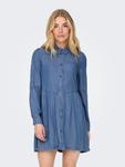 Платье-рубашка ONLY ONLCHARIS, синий деним - фото 2