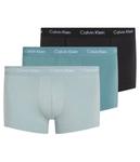 Комплект боксеров Calvin Klein Underwear, черный / зеленый / бирюзовый - фото