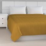 Покрывало с полосатой стежкой Dekoria, желтый - фото 3