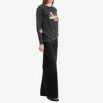 Джинсы мешковатые лимонные Isabel Marant, черный - фото 4