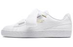 Кроссовки Puma Basket Heart Patent Puma White Puma White Women's - фото