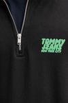 Хлопковая толстовка Tommy Jeans, черный - фото 5