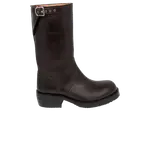 Ботинки Dries Van Noten Wmns Leather Buckle Boot, Dark Brown - фото