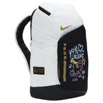 Nike Тканевый рюкзак унисекс черно-белый, Multicolor Smiley Face - фото 4