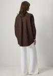 Блуза Touché Privé OVERSIZE , Brown - фото 2
