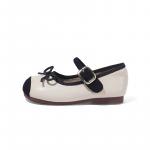 Кожаные туфли ABC DOUKIDS для детей ABCdoukids, бежевый - фото