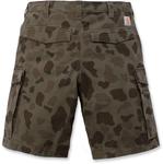 Шорты Carhartt Rugged Flex Rigby Cargo Shorts, цвет Oliv Camo - фото 2