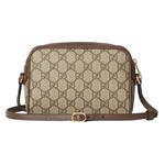 Сумка ophidia gg super mini shoulder bag 'beige ebony' Gucci, бежевый - фото 2