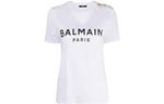 Футболка из хлопка с логотипом BALMAIN, белый - фото 3