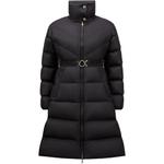 Пуховик женский черный Moncler - фото